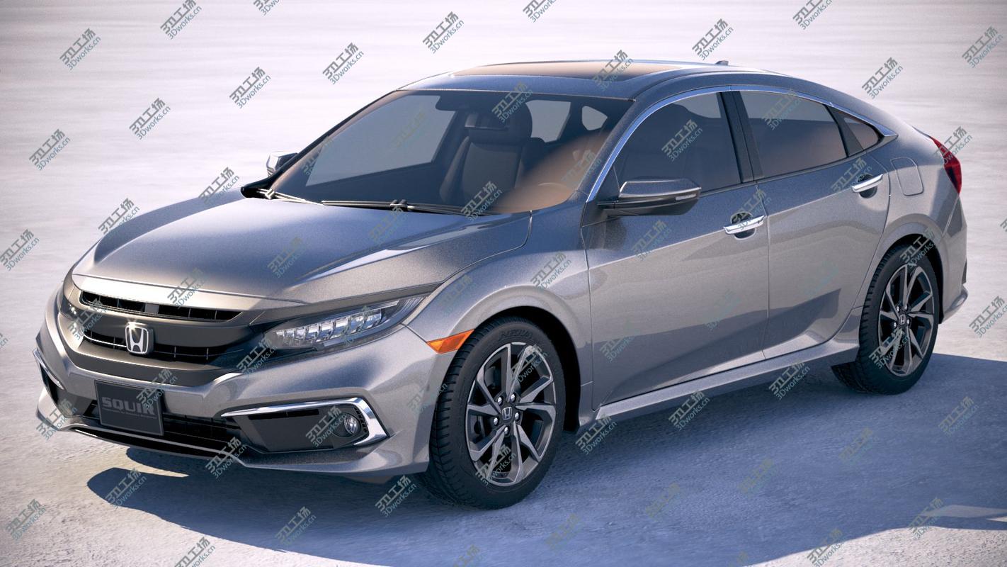images/goods_img/2021040162/Honda Civic LED 2019 3D model/1.jpg